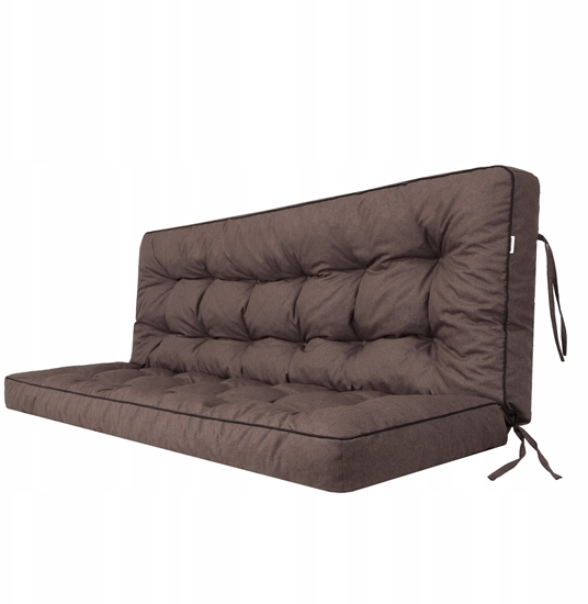 Изображение 120 cm PODUSZKA POLA BEZ JAKÓW CIEMNO BRZOWA