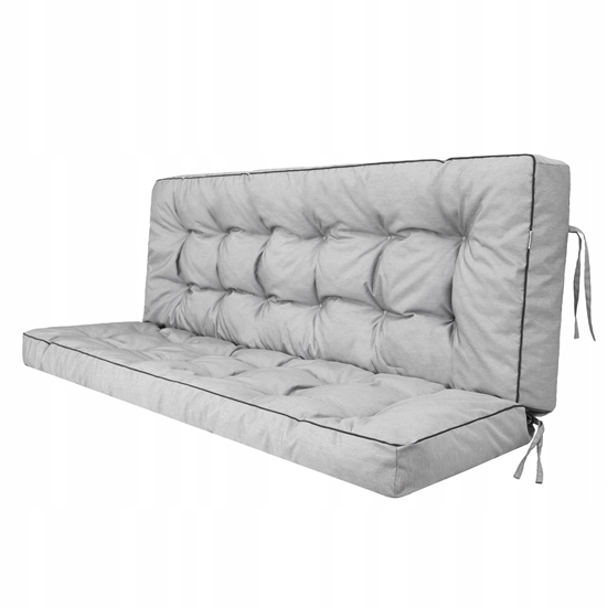 Picture of 150 cm PODUSZKA POLA BEZ JAKÓW JASNO SZARA