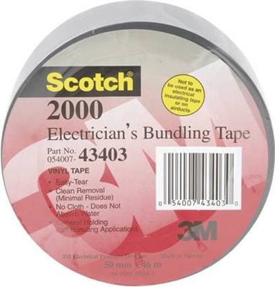 Attēls no 3M Tama elektroizolacyjna Scotch 2000 51m x 46mm (FE510086344)