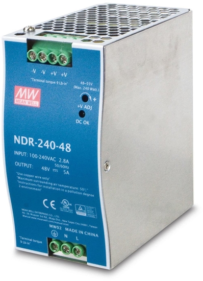 Изображение 48V, 240W Din-Rail Power