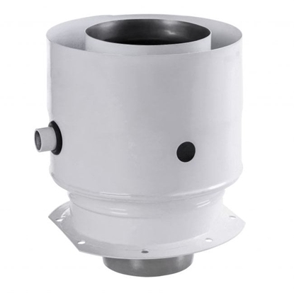 Picture of 60/100 adapter T z odskraplaczem biayADAPTER REDUKC Z ODSK.TERMET