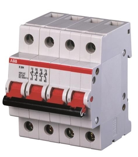 Picture of ABB Rozcznik izolacyjny E204/100AR 100A 4P 2CDE284001R0100