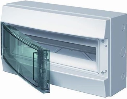 Изображение ABB Rozdzielnia MISTRAL65 drzwi przeroczyste 18M z listw N+PE (1SLM006502A1203)