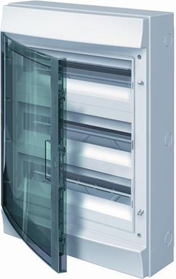 Изображение ABB Rozdzielnia MISTRAL65 drzwi przeroczyste 54M z listw N+PE (1SLM006501A1208)