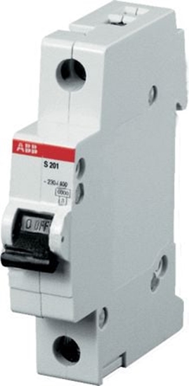 Picture of ABB Wycznik nadprdowy 1P C 20A 6kA AC S201-C20 (2CDS251001R0204)