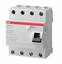 Изображение ABB Wycznik wycznik rónicowy 4P 63A 30mA AC bezzwoczny FH204 AC-63/0.03 2CSF204002R1630