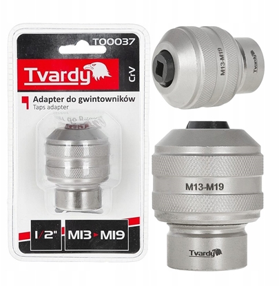 Изображение Adapter do gwintowników 1/2" M13-M19 CrV (60)