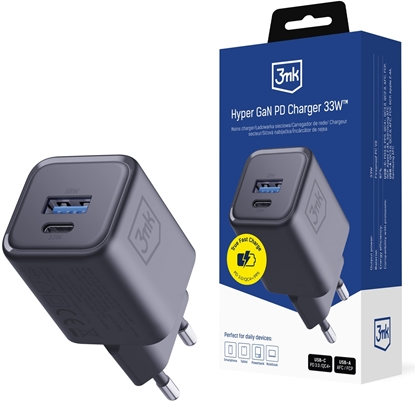 Picture of adowarka 3MK Hyper Charger PD 33W GaN QC4+ czarny