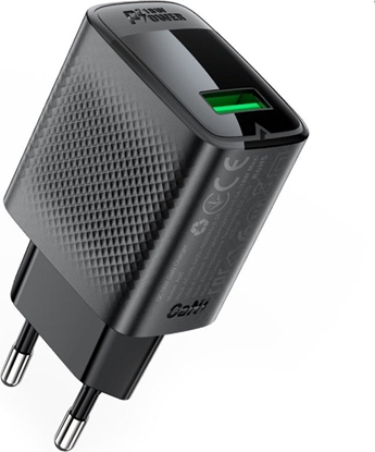 Picture of adowarka Acefast adowarka Acefast A90 sieciowa GaN USB-A QC 18W - czarna
