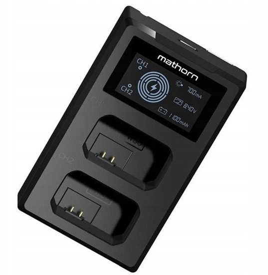 Picture of adowarka dwukanaowa Mathorn MBC-D120 USB-C do Sony NP-FW50