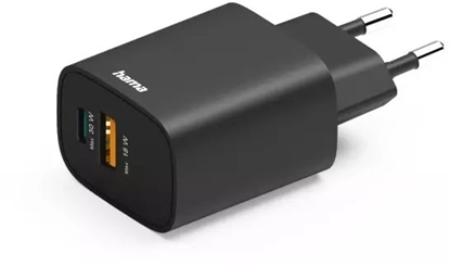 Изображение adowarka Hama ADOWARKA 30W ENTRY LEVEL, 1X USB-C 1X USB-A, CZARNA