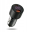 Attēls no adowarka samochodowa 1x USB QC3.0, 1 x USB-C PD 75W czarna