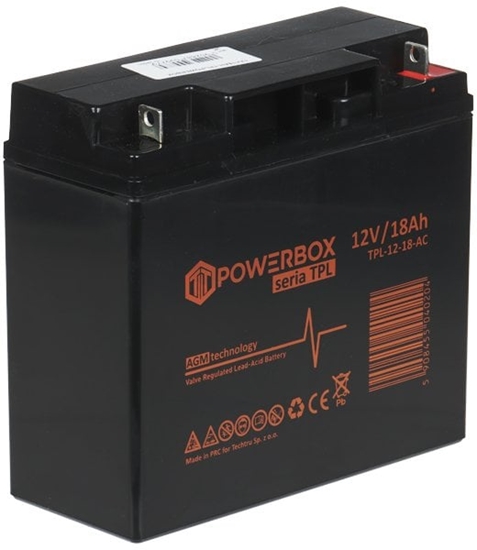 Picture of AKUMULATOR 12V/18AH-TPL/POWERBOX