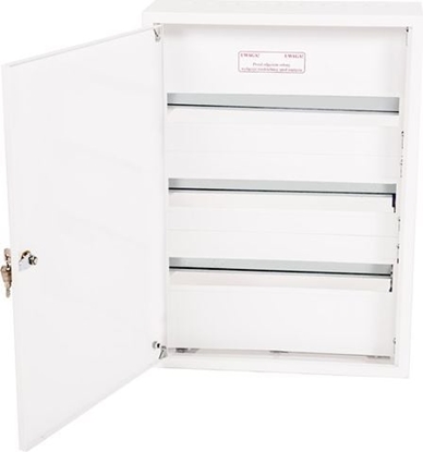Изображение Alfako Rozdzielnica moduowa 3x20 natynkowa IP40 z zamkiem A-RZ13