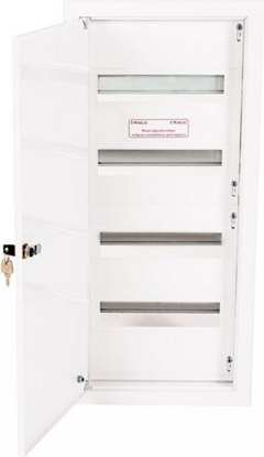 Picture of Alfako Rozdzielnica moduowa 4x12 podtynkowa IP40 z zamkiem (A-RW16)