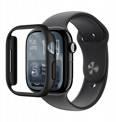 Изображение Amazingthing Etui ochronne Minimal na Apple Watch Series 11 42mm - czarne