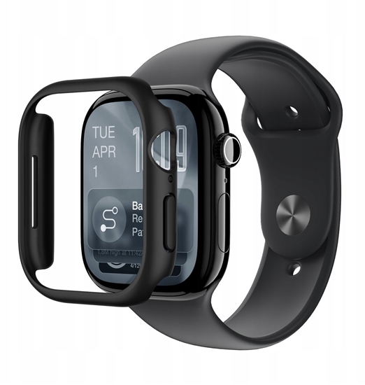 Picture of Amazingthing Etui ochronne Minimal na Apple Watch Series 11 42mm - czarne