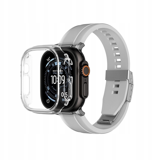 Изображение Amazingthing Etui ochronne Minimal na Apple Watch Ultra 3 49 mm - przezroczyste