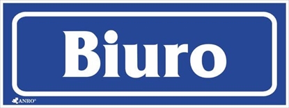 Picture of ANRO Tabliczka informacyjna Biuro (13/T/F)