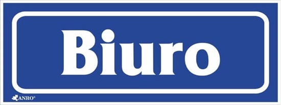 Picture of ANRO Tabliczka informacyjna Biuro (13/T/F)