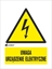 Picture of ANRO Tabliczka Uwaga urzdzenie elektryczne 52 x 74mm (10EOA/Q1/F)