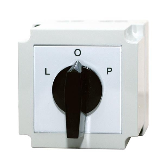 Picture of Apator cznik krzywkowy 4G25-11-PK kierunek obrotów 690V 25A przecznik zmiany 63-840309-031