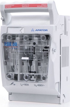 Picture of Apator Rozcznik izolacyjny bezpiecznikowy RBK 00 pro-SD-R zaciski ramkowe 4-95mm2 (63-823259-161)