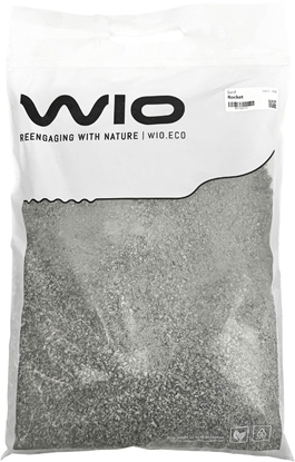 Изображение Aqua Nova WIO Rocket Sand, piasek, dekoracyjny, ciemnoszary, 5kg, worek