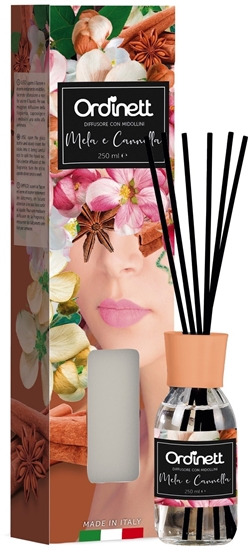 Picture of Aromatic wood diffuser 250ml apple and cinnamon 8000303311935