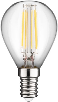 Изображение arówka LED filament miniglobus, 4 W, E14, 470lm, 2700K, 65394