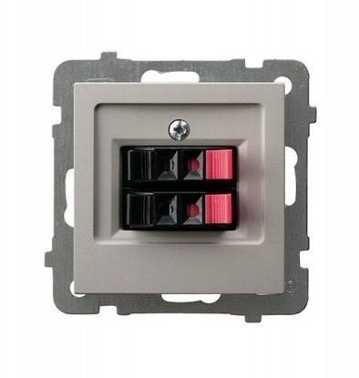 Picture of AS Gniazdo gonikowe podwójne kaszmir GG-2G/m/82