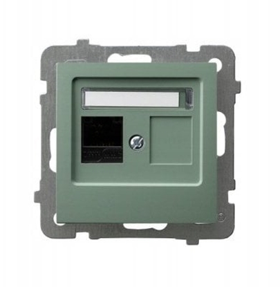 Picture of AS Gniazdo RTV kocowe zielony mat GPA-GK/m/84