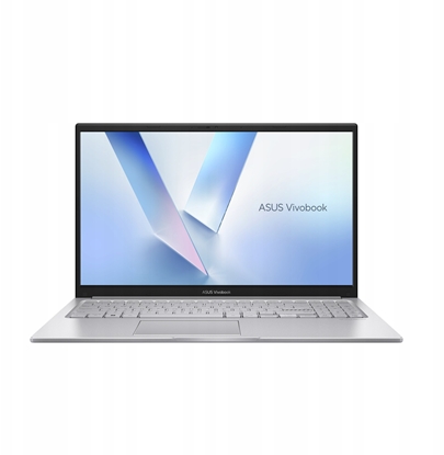 Attēls no ASUS Vivobook 15 X1504VA-BQ2911 Core 5 120U 15.6 FHD IPS-level Panel 60Hz 250nits AG 16GB DDR4 SSD512 Intel Graphics WLAN+BT Cam720p 42WHrs NoOS Cool Silver