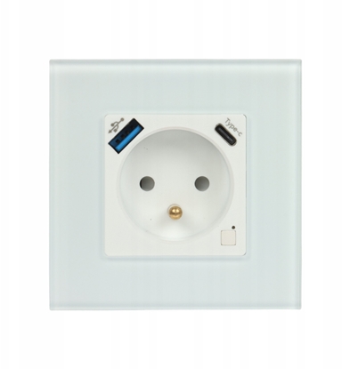 Picture of Atlo INTELIGENTNE GNIAZDO ELEKTRYCZNE ATLO-PW1F-TUYA Wi-Fi, Tuya Smart