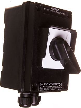 Изображение ATM Lightning cznik 0-1 250V 16A czarny Ex SKX 13/10 IP66 strefa 1,21 oraz 2,22 (31-000-9024)