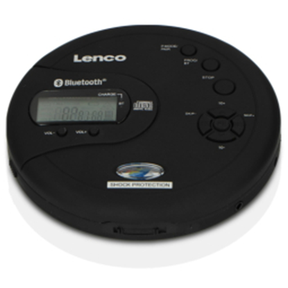 Attēls no Atskaņotājs Lenco CD-300BK CD MP3 Bluetooth