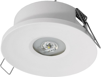 Picture of AWEX Oprawa awaryjna AXP IP65/20 ECO LED 1W 125lm 3h jednozadaniowa AT biaa (AXPO/1W/E/3/SE/AT/WH)