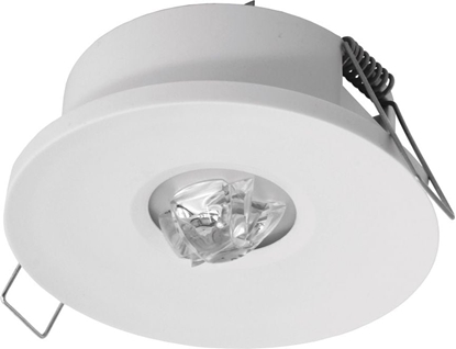 Picture of AWEX Oprawa awaryjna AXP IP65/20 ECO LED 3W 330lm (opt. universal) 1h jednozadaniowa AT biaa AXPU/3W/ESE/AT/WH - AXPU/3W/ESE/AT/WH