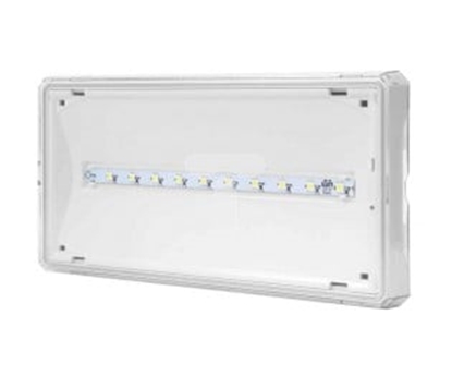 Picture of AWEX Oprawa awaryjna EXIT IP65 1W 1h jednozadaniowa biaa ETE/1W/ESE/X/WH