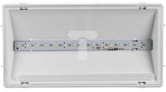 Picture of AWEX Oprawa awaryjna EXIT L IP65 ECO LED AT 3W 340lm 1h jednozadaniowa biaa (ETL/3W/E/1/SE/AT/WH)