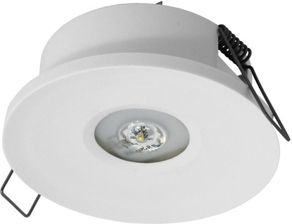 Picture of AWEX Oprawa awaryjna LED 1W 3h AXEP ECO IP20/20 1W jednozadaniowa biaa (AXPO/1W/ESE/X/WH)