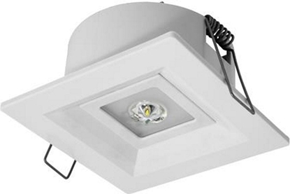 Picture of AWEX Oprawa awaryjna LOVATO P ECO LED 3W 315lm (opt. otwarta) 1h jednozadaniowa AT biaa LVPO/3W/ESE/AT/WH - LVPO/3W/ESE/AT/WH