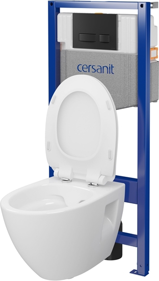 Picture of B987 SYSTEM 50 MECH MZ211 CO DUR SLIM WO W PRZYCISK CZARNY MAT