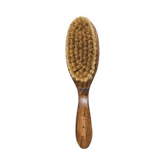 Изображение Barry King Ekskluzywna szczotka dla zwierzt drewniana szczotka z wosiem bukowe drewno, wym. 4,9x18,5cm