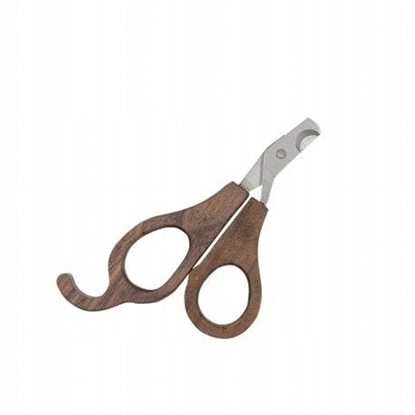 Изображение Barry King Ekskluzywne noyczki do po pazurów, dla zwierzt, orzechowe drewno, stal, szer.7,2cm, d. 11,7cm