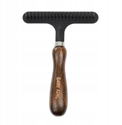 Изображение Barry King Ekskluzywne zgrzebo poprzeczne, dla zwierzt, metalowa nasada, 20 pinów, wym.11x15,1cm