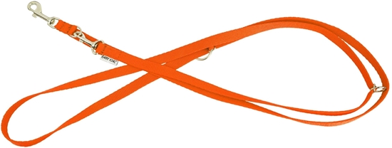 Изображение Barry King smycz regulowana dla psa pomaraczowa, M-L, 20mm/2m
