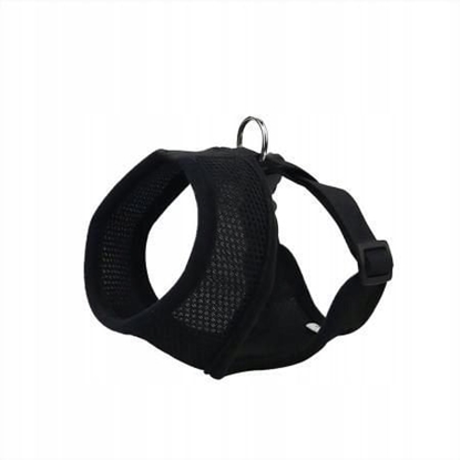 Изображение Barry King Szelki dla psa czarne siatka i poliester L ob.szyi 42cm/ob.klatki 49-63cm