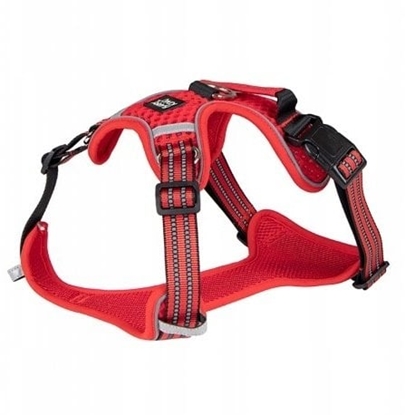 Изображение Barry King Szelki dla psa czerwone z siatki XL ob.szyi 59-84cm/ob.klatki 73-100cm