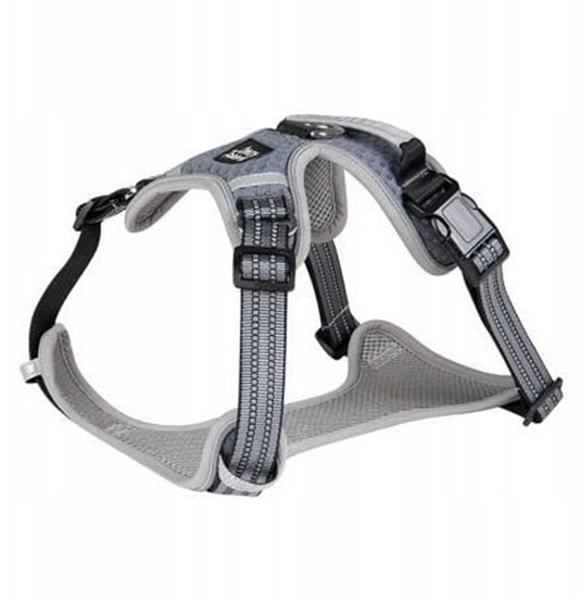 Изображение Barry King Szelki dla psa szare z siatki XL ob.szyi 59-84cm/ob.klatki 73-100cm